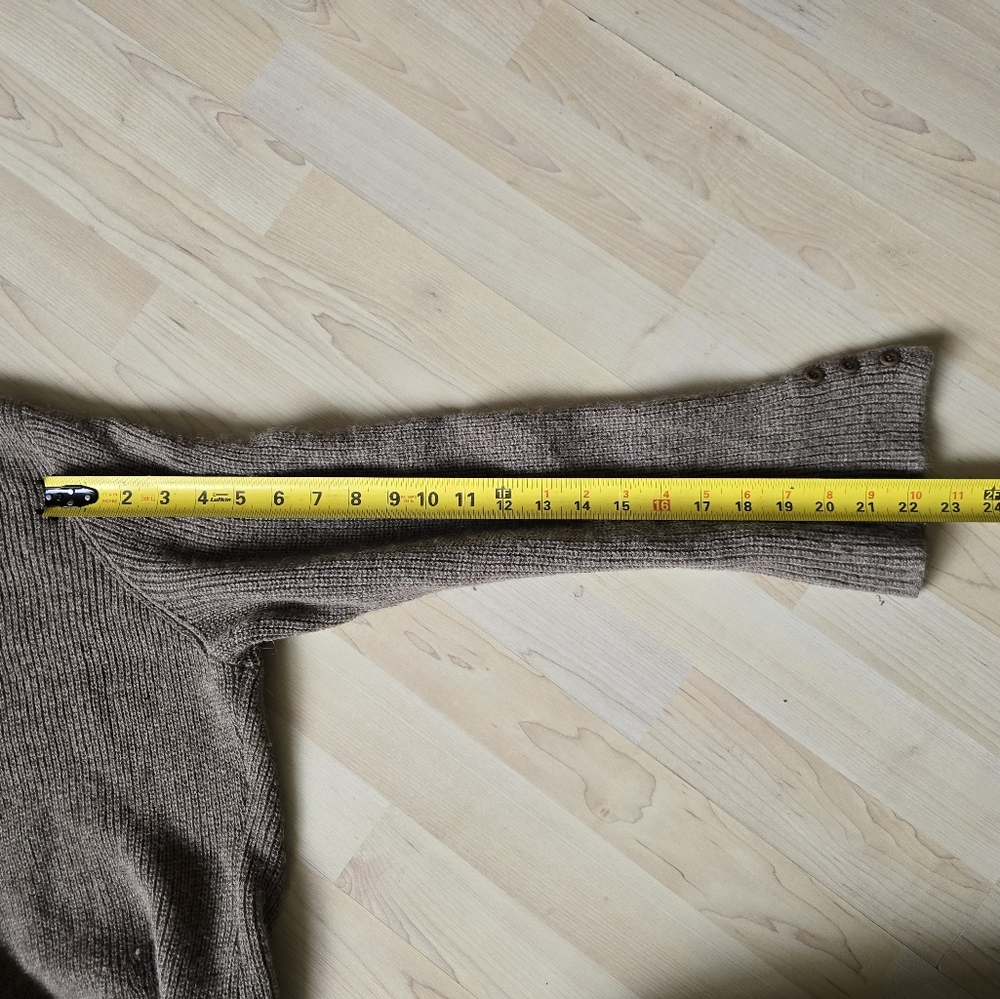 Eileen Fisher 100% Baby Alpaca Button Front Cardigan Size XL - Picture 10 of 12